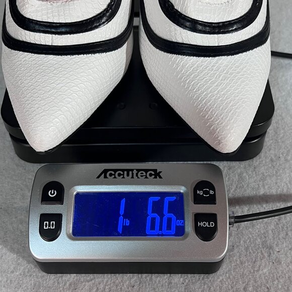 ShoeDazzle Dangerous Booties Womens Size 9 White Multi Back Zipper & Lace-Up New - Picture 16 of 16